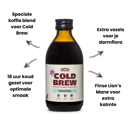 FJiKO - Cold Brew Coffee - Almond